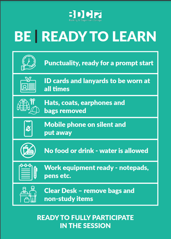 Readiness to Learn Checklist
